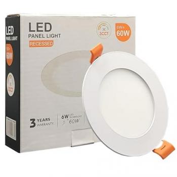 Spot LED encastré CompactLite 6 W CCT 2700‑4000‑5700 K 600 lm