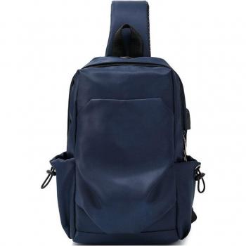 Bolso de viaje compacto para hombre con puerto de carga