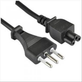 Nilox Alimentazione Elettrica Cavo Nero 1,8 m CEI 23-16