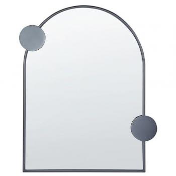Miroir de Paroi Aulon Noir 69 cm × 80 cm
