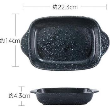 Dual-Handle Ceramic Ovenware Set