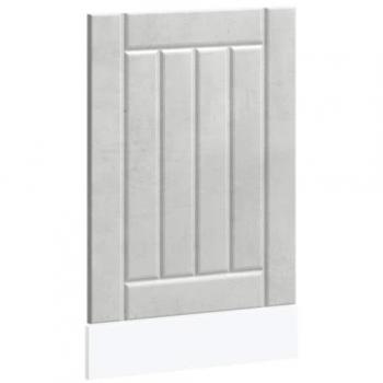 VidaXL Lucca Madera Contrachapada Gris Hormigón Premium