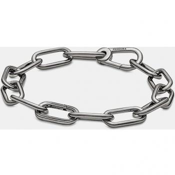 Pulsera de Eslabones Pandora ME en Plata con Baño de Rutenio