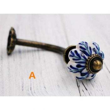 Ceramic Flower Pumpkin Hook