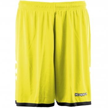 Kappa Salerne Pantalon Court Adulte XS Jaune/Noir