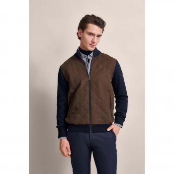 Strickjacke mit Reißverschluss