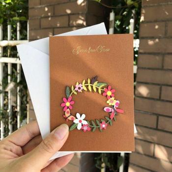 Carte d'Anniversaire Thanksgiving – Maman & Papa