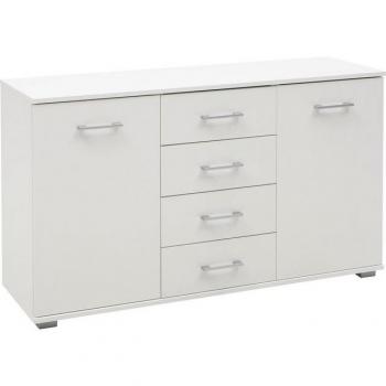Kombikommode Lindau, weiß, 71 cm hoch