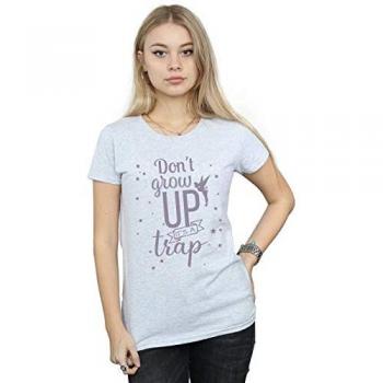 Tinkerbell Camiseta Larga para Mujer No Crezcas