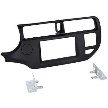 Kia Rio 2-DIN montageframe zwart (2011-2015)