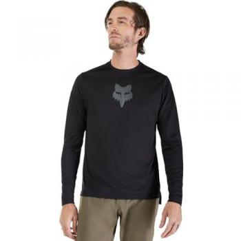 Ranger Fox Head Herren Langarmjersey – Schwarzer Sportlook