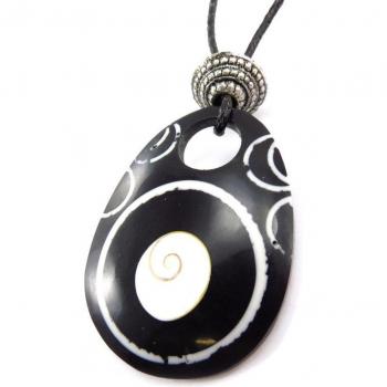 Collar Escena Kilimanjaro, Negro & Blanco – Lily