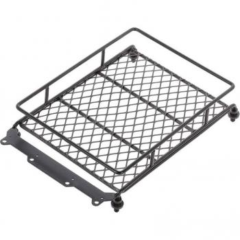 1/10 RC Car Metal Roof Rack with LED Light Bar for TAMIYA CC01 AXIAL SCX10 D90