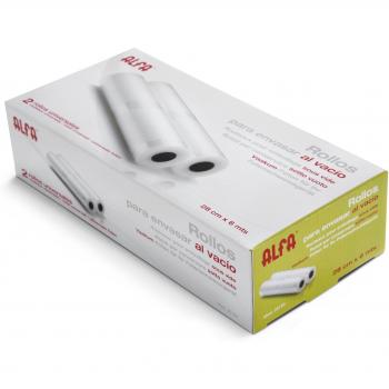 Sous‑Vide Alfa 28 cm x 6 m – Rouleaux Renforcés – Compatible Micro‑onde & Congélation
