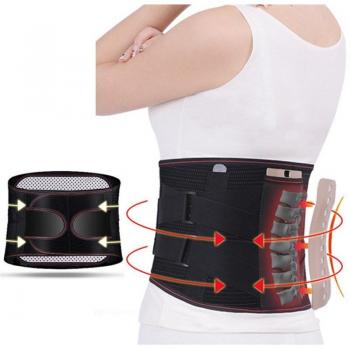 Widened Waist Back Support Brace