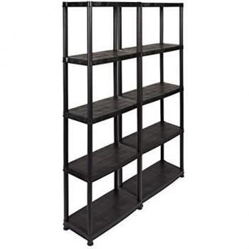 Kreher 2er Set PRIMO PLUS 12 Zoll Regal Schwarz