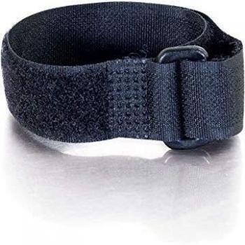 C2G 28 cm schwarze Hook‑and‑Loop‑Kabelverbindungen – 12‑teilige Verpackung