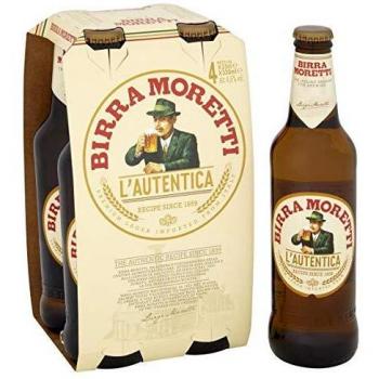 Birra Moretti Original Lager 4-Pack