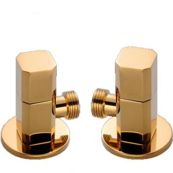 Robinet d’angle Dofaso en laiton 1/2 mâle – Lavabo épais cuisine