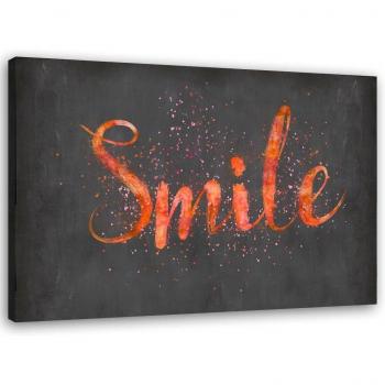 Arancio Segno Smile Carta da Parati 60x40