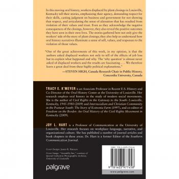 I Saw It Coming, Palgrave Studies in Oral History