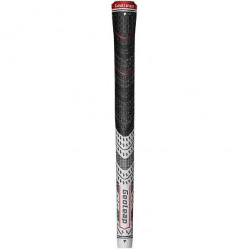 Geoleap 10pcs Midsize Golf Grips, Multi Compound Hybrid, Back Rib Design, 7 Colors