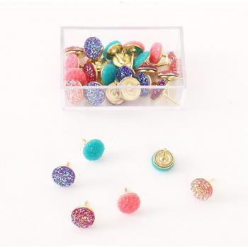 TUTU Colorful Push Pins