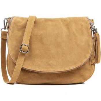 Bolso bandolera de gamuza para mujer Amanda