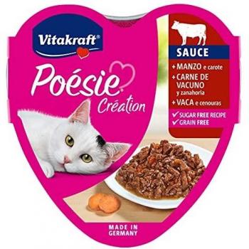 Vitakraft Poésie Ternera tarrina en salsa para gatos