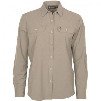 Pinewood Everyday Travel Langarmshirt Frauen Sand XL