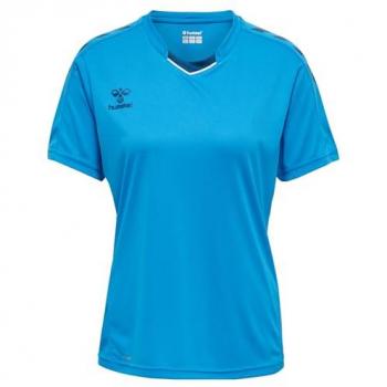 Camiseta Hummel Feminina de Poliéster Manga Curta