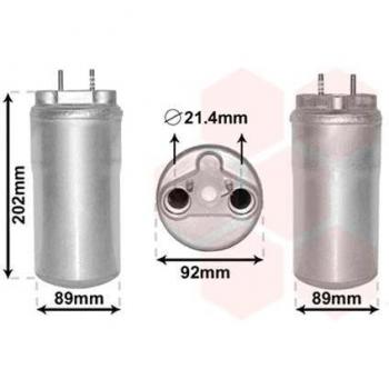 Filtro deshidratante para aire acondicionado VAN WEZEL 4300D556