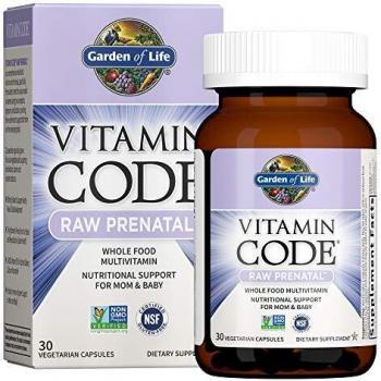 Garden of Life Vitamin Code Raw Prenatal Supplement