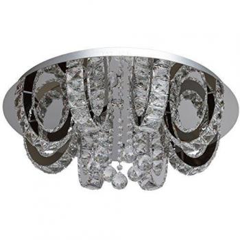Silver Skyline Ceiling Fixture