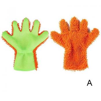 Car Wash Fleece Cleaning Gloves