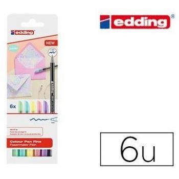 Edding 1200 Colourpen Fine Pastell Set