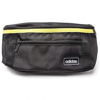 Allgemein einsetzbarer Adidas STR-Sporttasche – Schwarz/Schwarz/Weiß, Passform Einheitsgröße