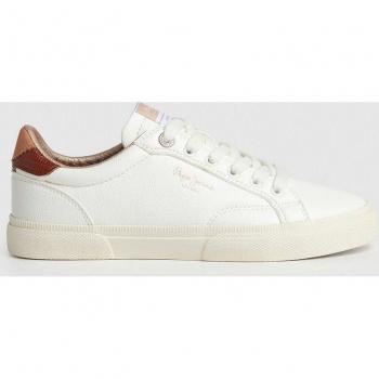 Zapatillas deportivas Pepe Jeans para mujer en blanco con cordones