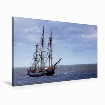 CALVENDO Premium Textil-Leinwand 75 x 50 cm Quer-Format HMS Bounty
