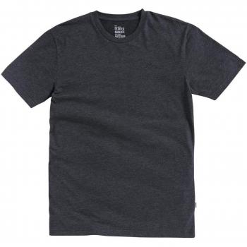 Schwarz/Heather Ligull Regular T-Shirt – S