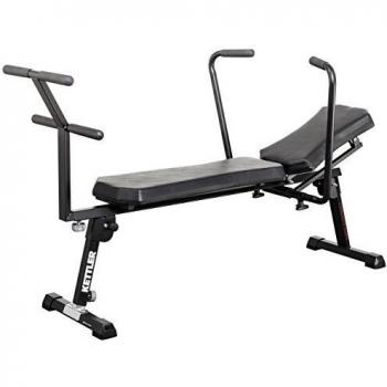 Kettler Ergonomischer Bauchtrainer Hector XL – Schwarz (für Erwachsene)