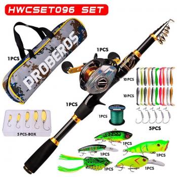 2.1m Fishing Rod and 7.2:1 Gear Ratio Reel Combo