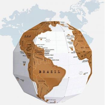 DIY Scratch Globe