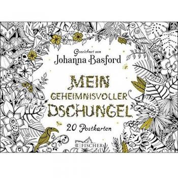 Mein geheimnisvoller dschungel postkartenbuch