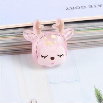 20Pcs Kawaii Mixed Colors Deer Resin Embellishments for Crafts