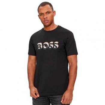 Boss T-Shirt Tiburt 427 50506923 Schwarz Regular Fit