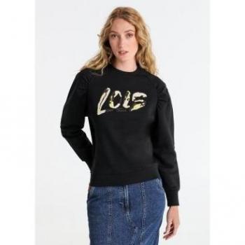 Suéter Ligero de Algodón Negro Lois Jeans