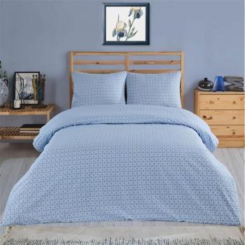 Blue Marble Double Duvet Cover Set