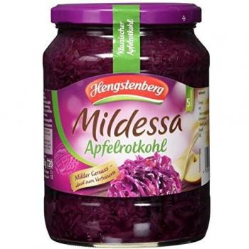 Hengstenberg Apfelrotkohl im Glas, 680 g