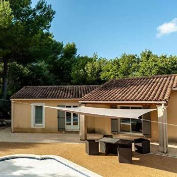 WerkA Pro Voile d'ombrage rectangulaire 3 x 4 mètres pour Extérieur